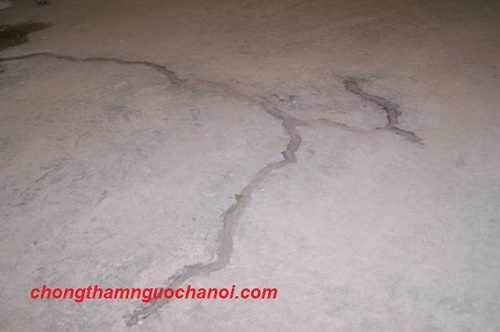 chống thấm vết nứt bê tông