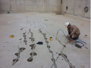 chống thấm khe nứt bê tông