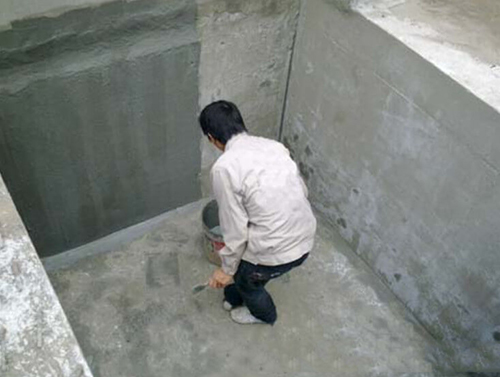 Phương pháp chống thấm hố thang máy hiệu quả nhất hiện nay 4 Thi công chống thấm hố pit thang máy bằng vữa