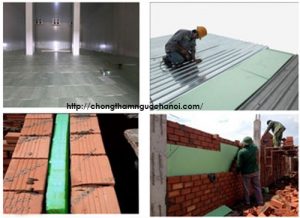 Xốp cách nhiệt dán trần - tường nhà