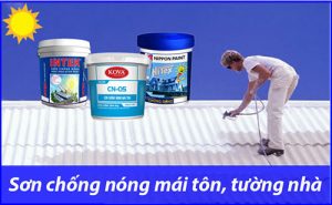 Sơn chống nóng mái tôn giá bao nhiêu