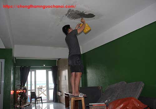 Biện pháp chống thấm trần nhà chung cư