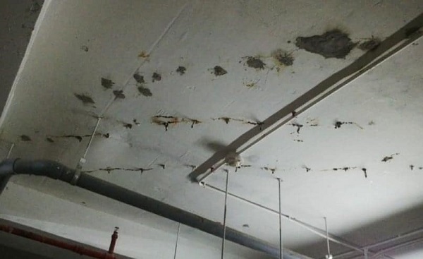 chống thấm ngược trần nhà