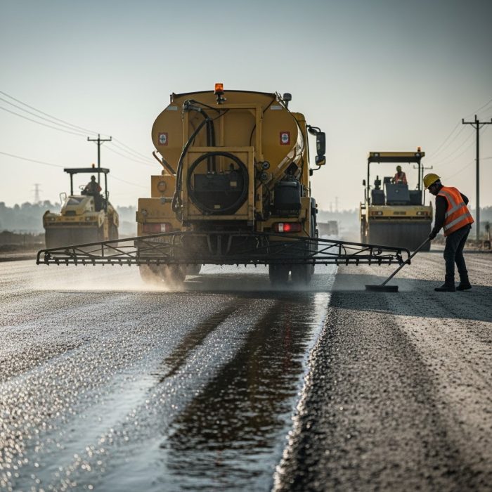MC70 được sử dụng chủ yếu để tưới thấm bám cho nền đường