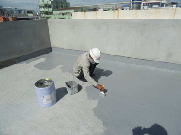 Sửa chữa chống thấm trần nhà chung cư HH Linh Đàm bị ngấm rỉ nước trước và sau khi thi công