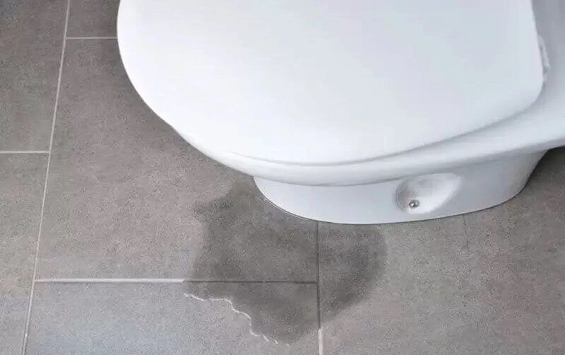 Bồn cầu bị rỉ nước: Nguyên nhân & Cách khắc phục hiệu quả 1 Dấu hiệu bồn cầu rỉ nước
