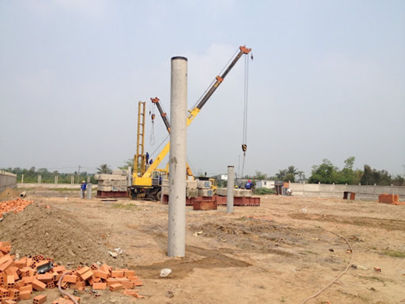 Cách làm nền nhà không bị lún chuẩn kỹ thuật 2 gia cố nền đất yếu