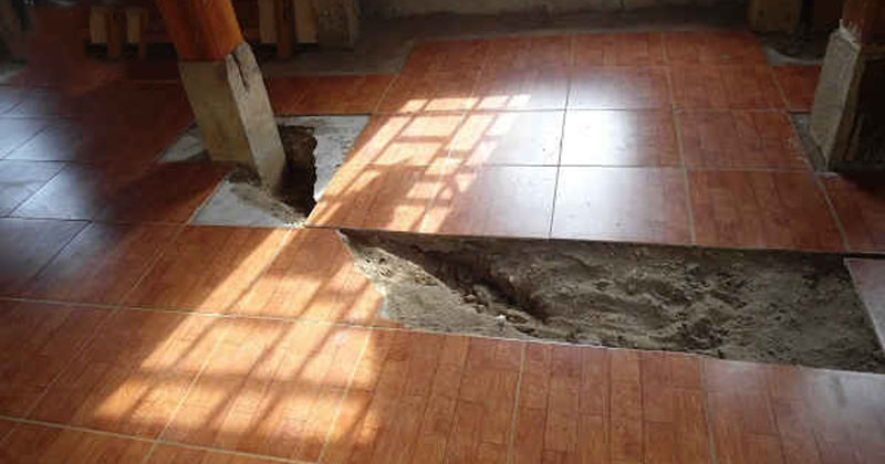 Cách làm nền nhà không bị lún chuẩn kỹ thuật 5 Khắc phục nền nhà bị lún