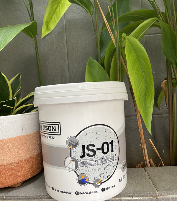 Sơn chống thấm bồn cây