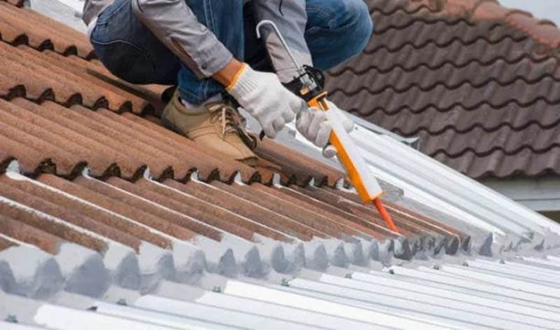 Sử dụng keo chống thấm 