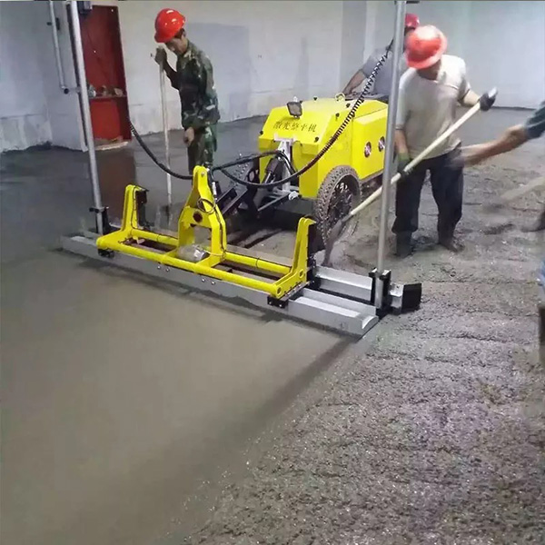 Cán nền bằng máy dầm