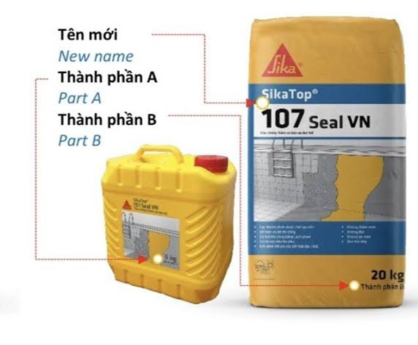 Chống thấm pha xi măng: Hướng dẫn cách pha & thi công 4 Chống thấm hai thành phần