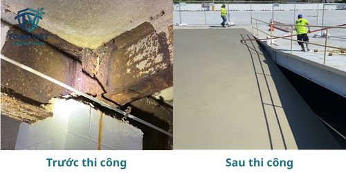 Bảng Giá Chống Thấm Dột Tại Long Biên 2026 | BH 10 Năm 5 Toàn Việt xử lý chống thấm ngược mạch ngừng bê tông tại hầm để xe KĐT Việt Hưng