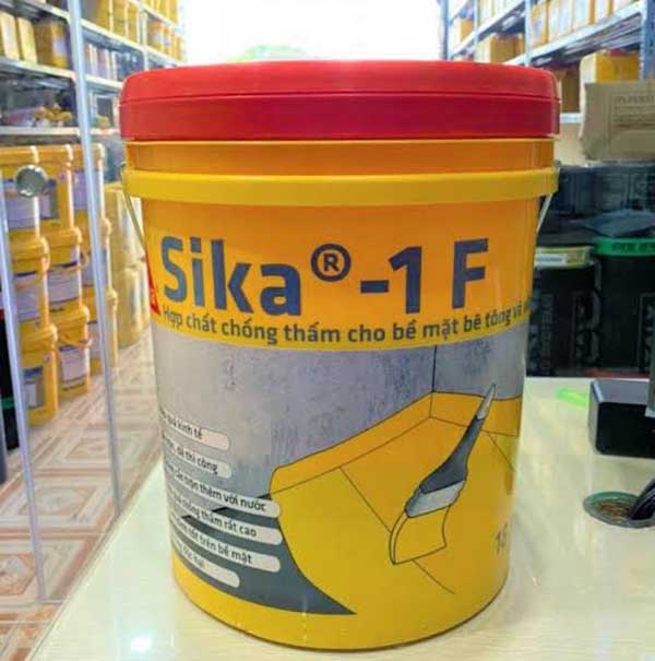 Quy trình chống thấm nhà vệ sinh bằng Sika chi tiết từng bước 4 Chống thấm Sika 1F