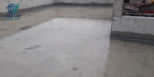 Kiểm tra ngâm nước nghiệm thu trong 48h trước khi bàn giao 