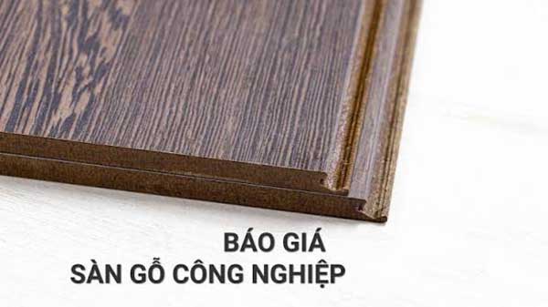 Sàn gỗ bao nhiêu tiền một mét vuông? Bảng giá các loại sàn gỗ 1 Giá sàn gỗ công nghiệp