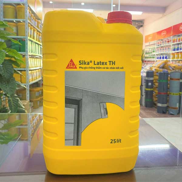 Quy trình chống thấm nhà vệ sinh bằng Sika chi tiết từng bước 3 Chống thấm Sika Latex TH